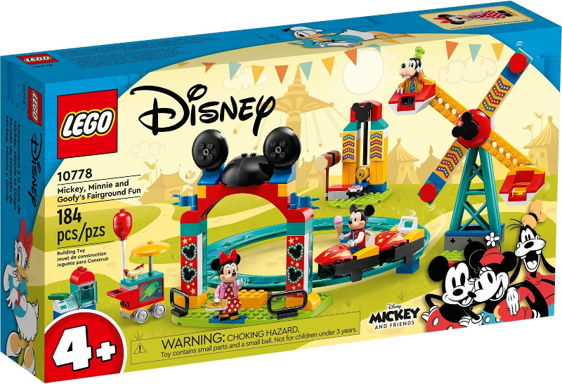 10778 Mickey, Minnie and Goofy's Fairground Fun (Retired) LEGO Disney