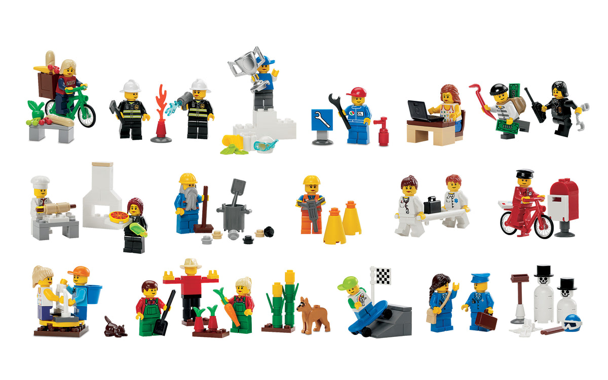 9348 Community Minifigure Pack (Retired) LEGO City