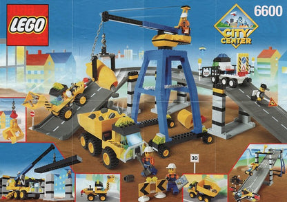 6600 Highway Construction (Used) LEGO Town