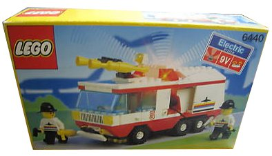 6440 Jetport Fire Squad (Retired) LEGO Town