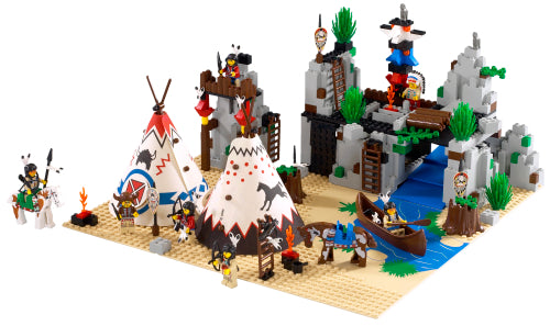 6763 Rapid River Village (Retired) LEGO Western