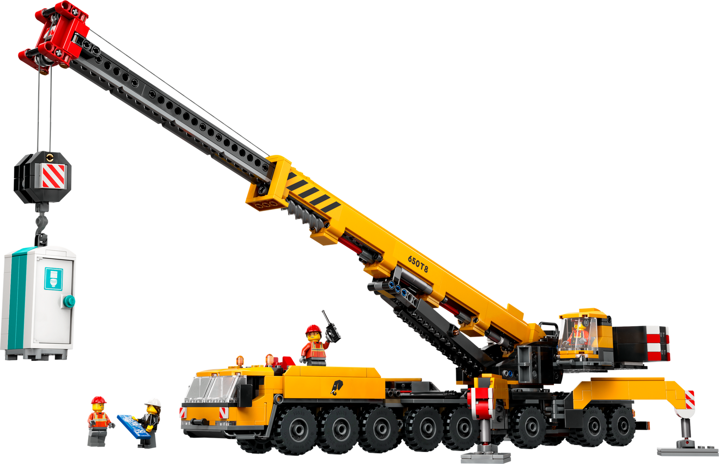 60409 Yellow Mobile Construction Crane