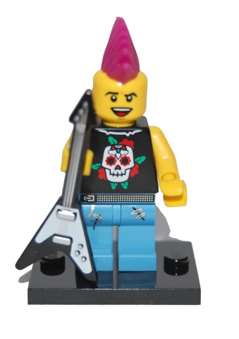 Punk Rocker - Series 4 Collectible Minifigure (col04-4)