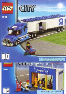 7848 Toys R Us Truck (Used) LEGO City