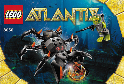 8056 Monster Crab Clash (Used) LEGO Atlantis