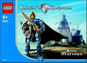 8809 King Mathias (Certified) LEGO Castle