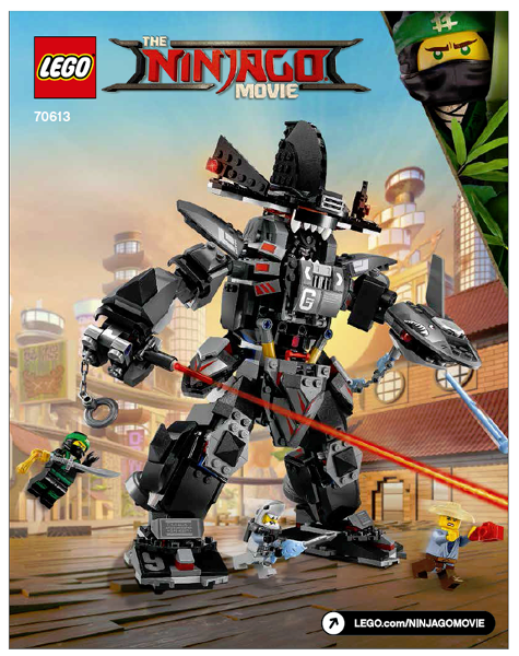 70613 Garma Mecha Man (Used) LEGO The LEGO Ninjago Movie
