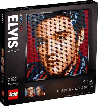 31204 Elvis Presley "The King" (Retired) LEGO Art