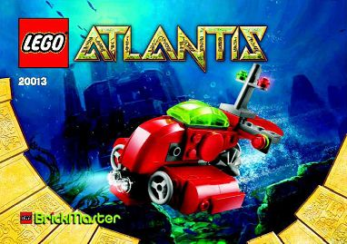 20013 Mini Neptune Carrier (Certified) LEGO Atlantis