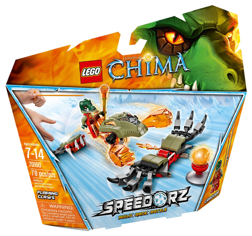 70150 Flaming Claws (Retired) LEGO Legends of Chima