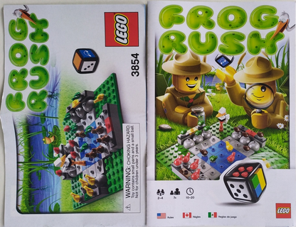 3854 Frog Rush (Used) LEGO Games