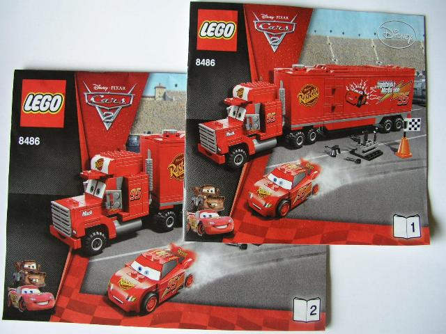 8486 Mack's Team Truck (Used) LEGO Cars