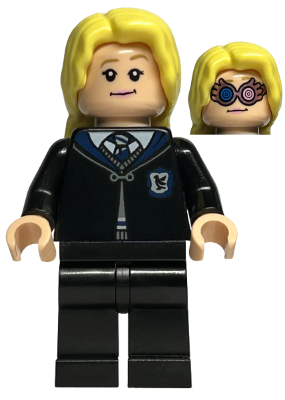 Luna Lovegood - Black Ravenclaw Robe and Legs (hp403)
