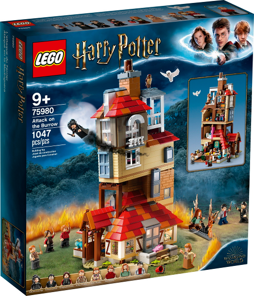 75980 Attack on the Burrow (Retired) LEGO Harry Potter