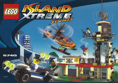 6740 Xtreme Tower (Used) LEGO Island Xtreme Stunts