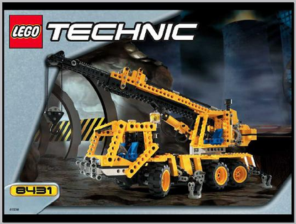 8431 Pneumatic Crane Truck (Certified) LEGO TECHNIC