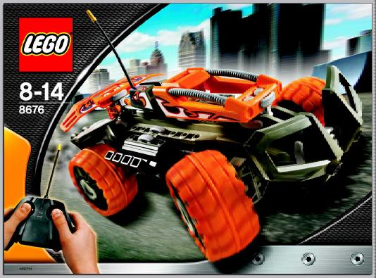 8676 Sunset Cruiser (Used) LEGO Racers