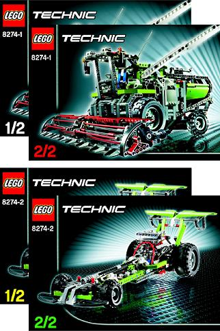 8274 Combine Harvester (Certified) LEGO TECHNIC