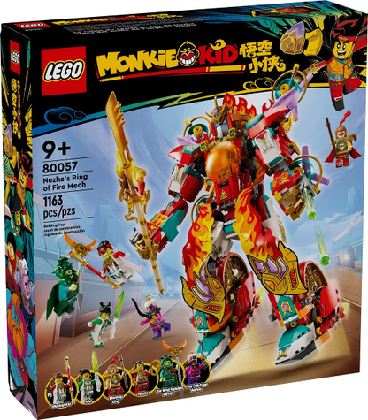 80057 Nezha's Ring of Fire Mech (Retired) LEGO Monkie Kid