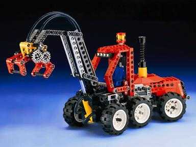 8443 Pneumatic Log Loader (Retired) LEGO TECHNIC