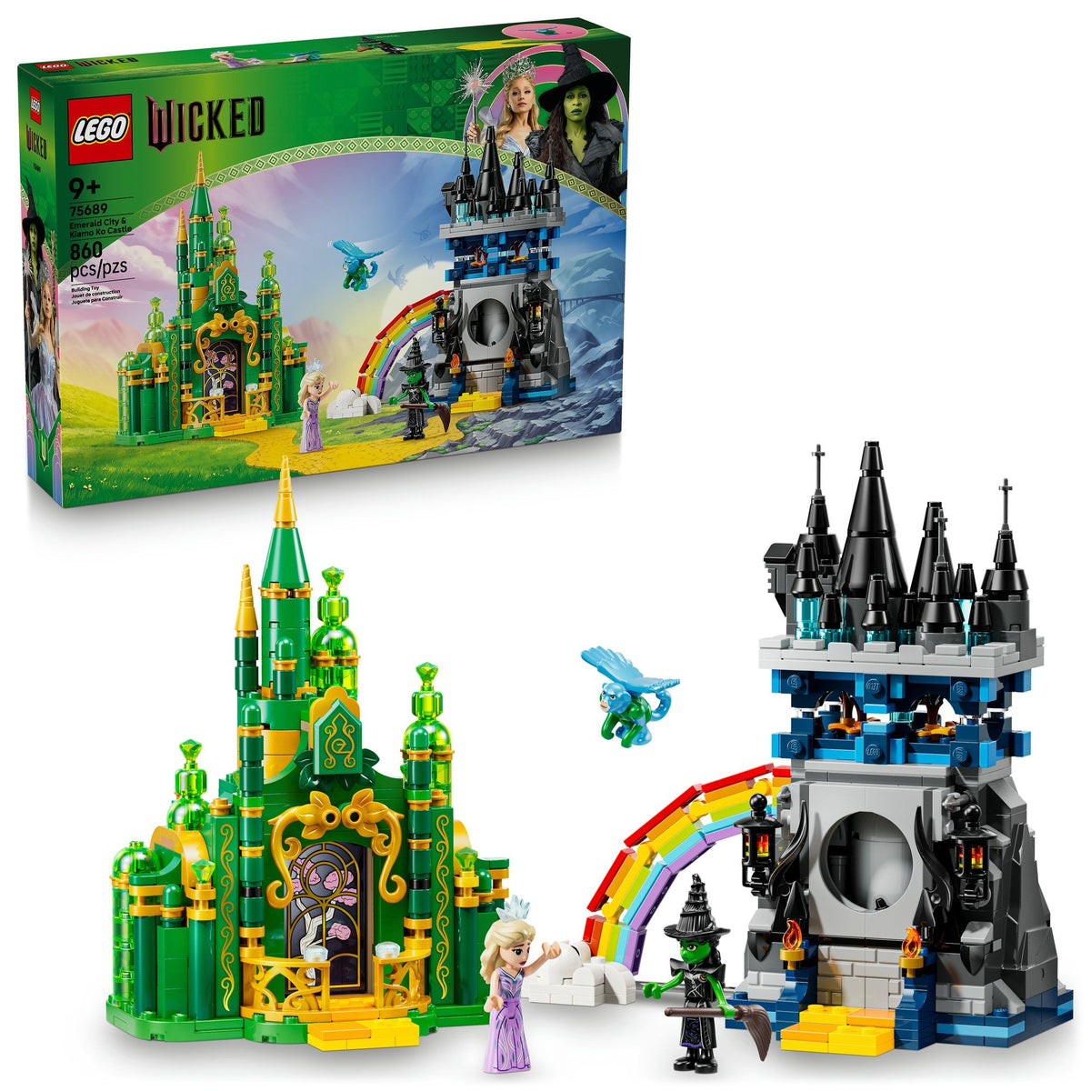 75689 Emerald City & Kiamo Ko Castle (Retired) LEGO Wicked