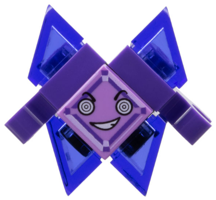 Kryptomite - Purple, Small Crystals, Hands (shg020)