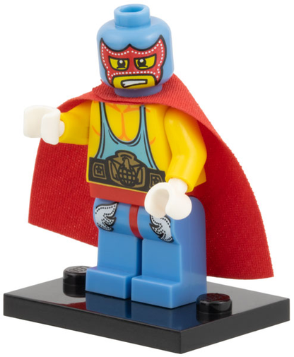 Super Wrestler - Series 1 Collectible Minifigure (col01-10)