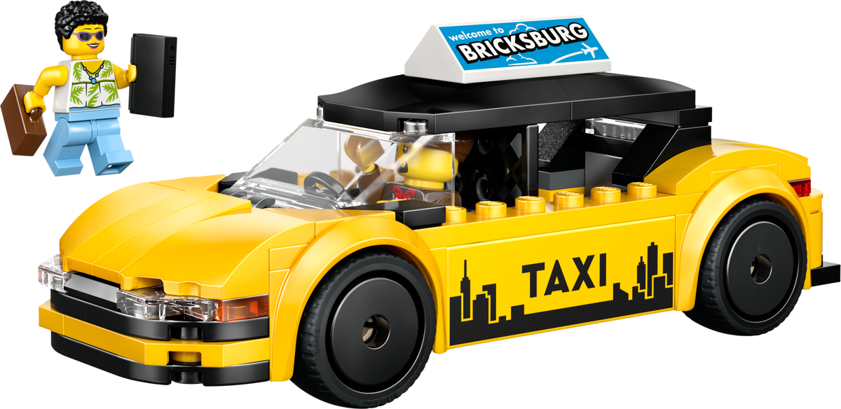 60487 Yellow Taxi (Certified) LEGO City