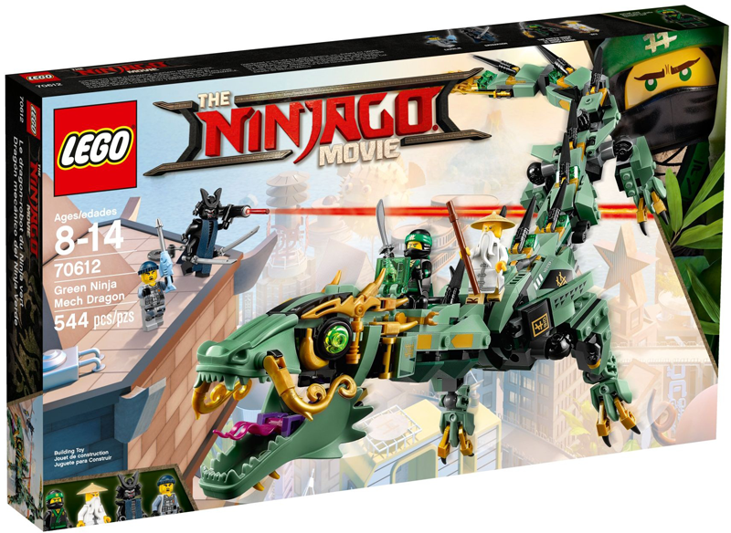 70612 Green Ninja Mech Dragon (Retired) LEGO The LEGO Ninjago Movie