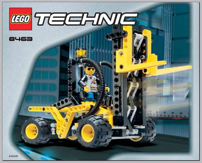 8463 Forklift (Certified) LEGO TECHNIC
