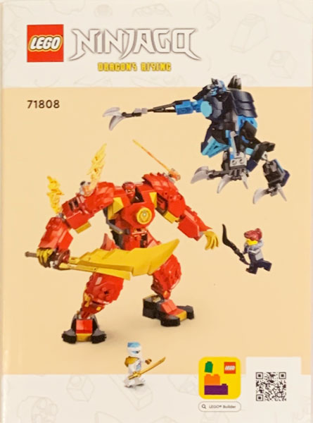 71808 Kai's Fire Mech (Used) LEGO Ninjago
