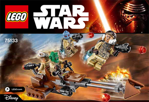 75133 Rebel Alliance Battle Pack (Certified) LEGO Star Wars