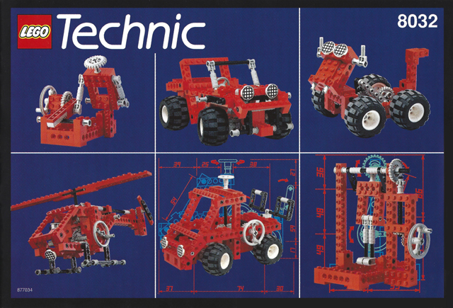 8032 Universal Set (Used) LEGO TECHNIC