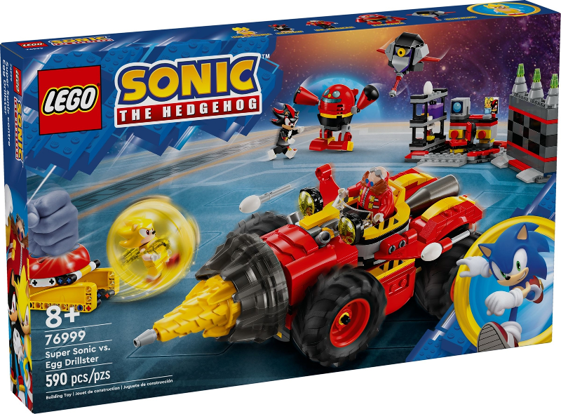 76999 Super Sonic vs. Egg Drillster (Retired) LEGO Sonic