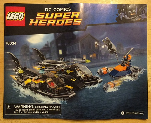 76034 Batboat Harbour Pursuit (Certified) LEGO Super Heroes