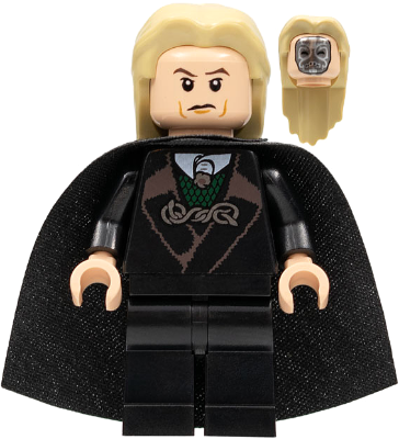 Lucius Malfoy - Black Robe, Tan Hair (hp104)