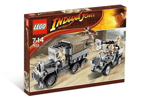 7622 Race for the Stolen Treasure (Retired) LEGO Indiana Jones
