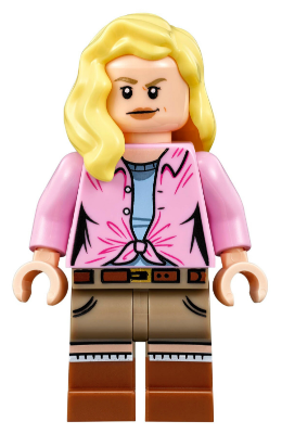 Dr. Ellie Sattler - Bright Pink Shirt, Hair over Shoulder (jw028)