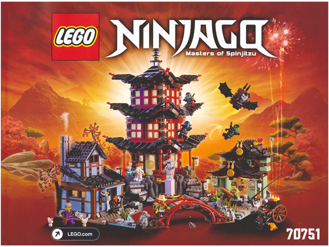 70751 Temple of Airjitzu (Used) LEGO Ninjago