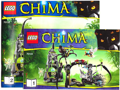 70133 Spinlyn's Cavern (Used) LEGO Legends of Chima