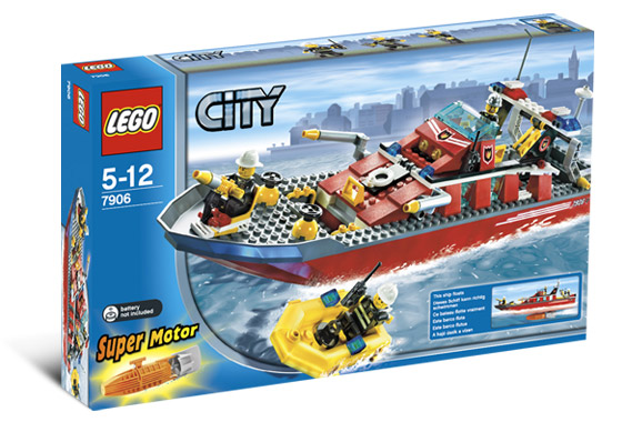 7906 Fireboat (Retired) LEGO City