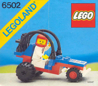 6502 Turbo Racer (Used) LEGO Town