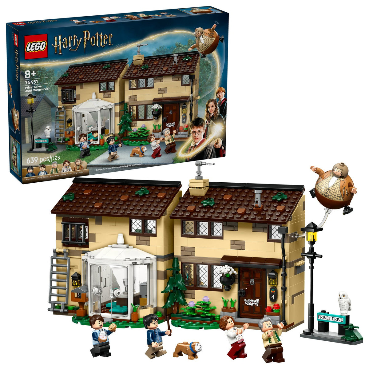 76451 Privet Drive: Aunt Marge's Visit (Retired) LEGO Harry Potter