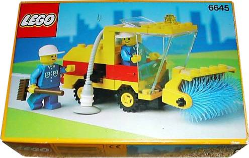 6645 Street Sweeper (Retired) LEGO Town