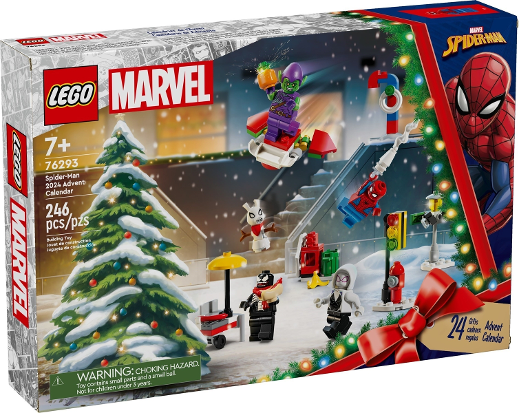 76293 Spider-Man Advent Calendar (2024) (Retired) LEGO Marvel
