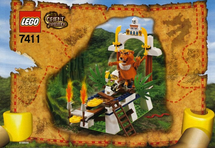 7411 Tygurah's Roar (Used) LEGO Adventurers