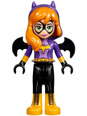 Batgirl - Mini Doll, Dark Purple Suit (shg001)