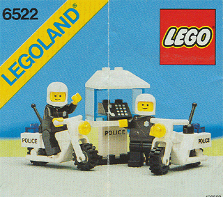 6522 Highway Patrol (Used) LEGO Town