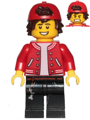 Jack Davids - Red Jacket with Backwards Cap (hs052)