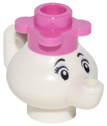Mrs. Potts - Dark Pink Flower (dp028)